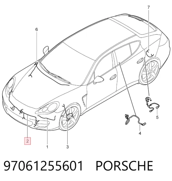  97061255601 Porsche