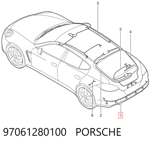  97061280100 Porsche