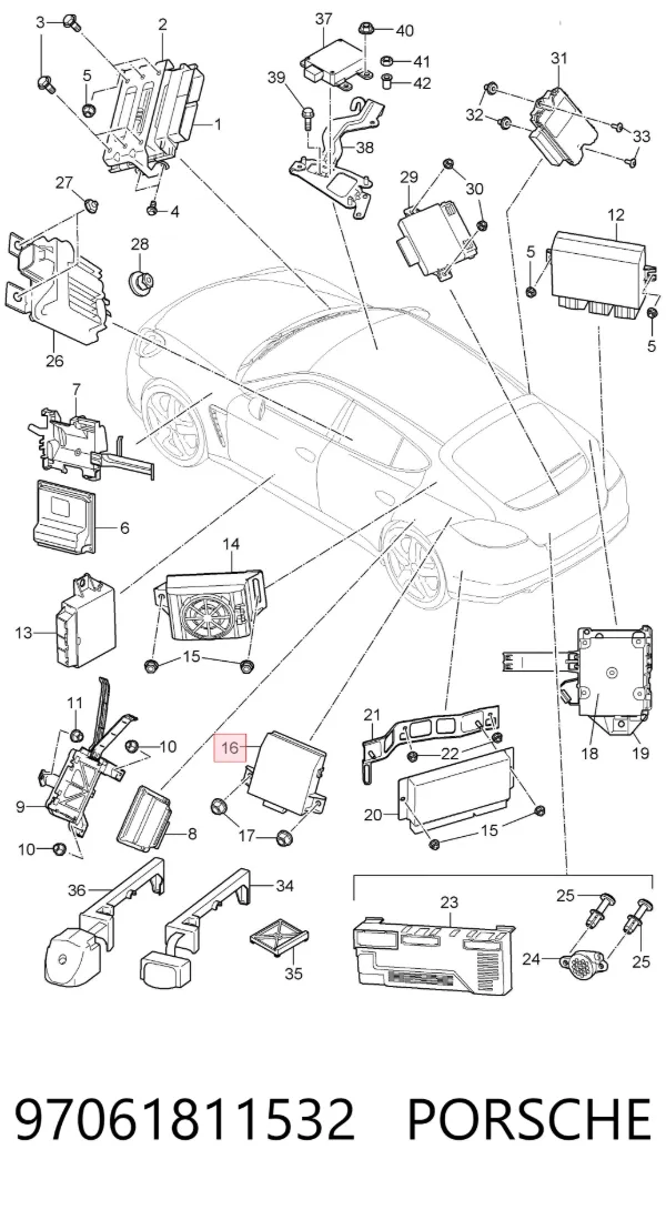  97061811532 Porsche