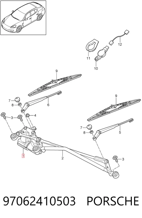  97062410503 Porsche