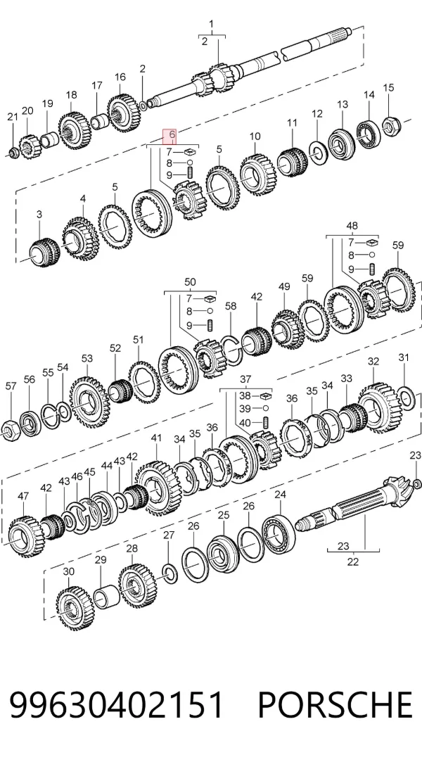  99630402151 Porsche