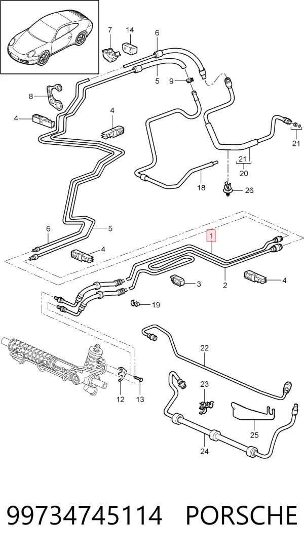  99734745114 Porsche