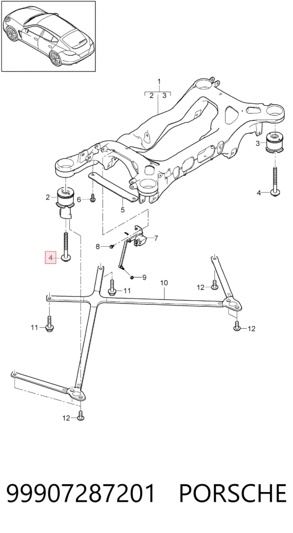  99907287201 Porsche