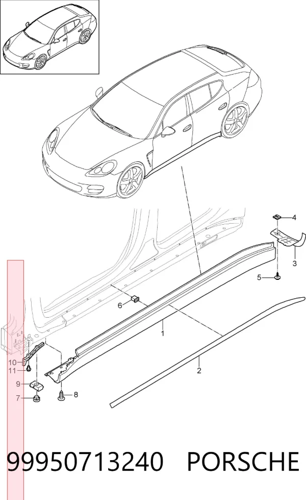 99950713240 Porsche