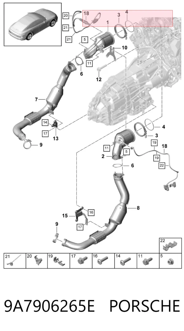  9A7906265E Porsche