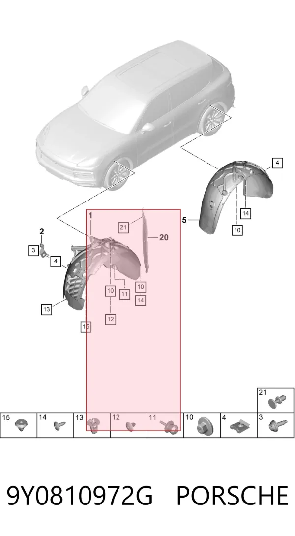  9Y0810972G Porsche