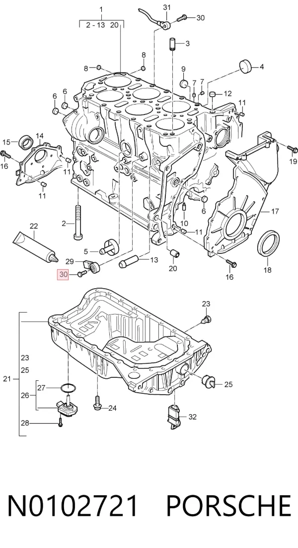  N0102721 Porsche