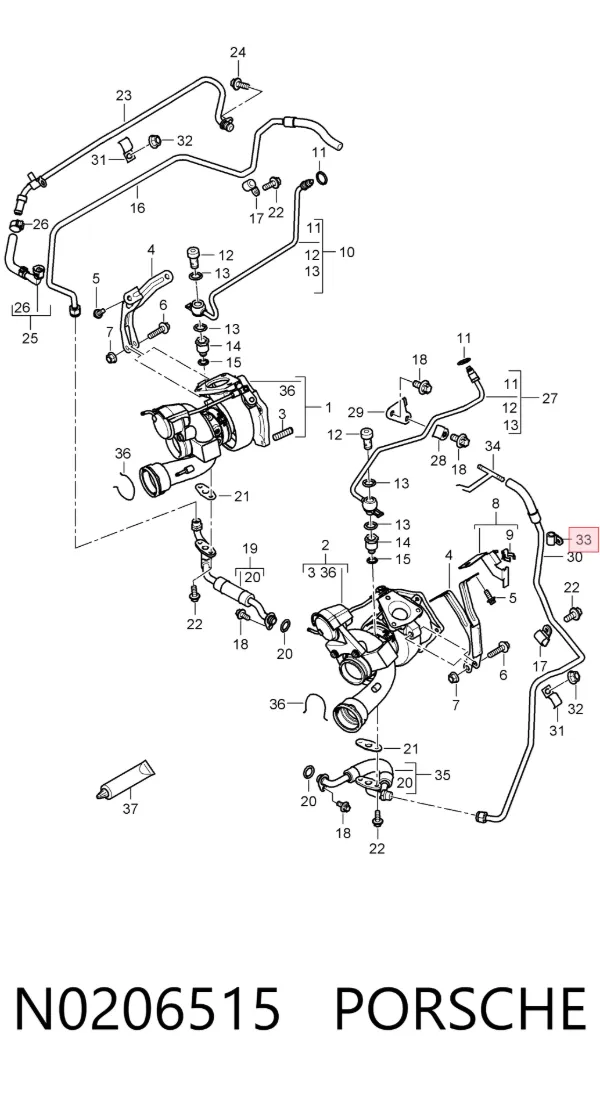  N0206515 Porsche