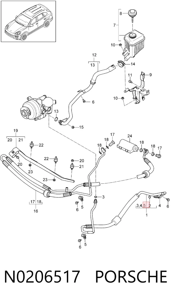  N0206517 Porsche