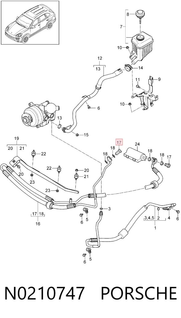  N0210747 Porsche