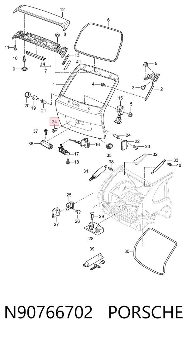  N90766702 Porsche