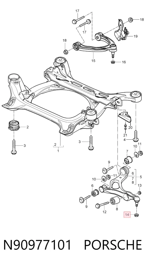  N90977101 Porsche