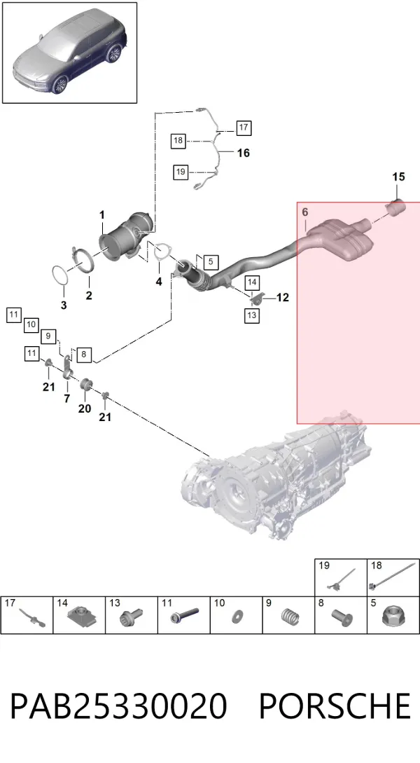  PAB25330020 Porsche