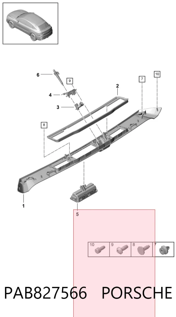  PAB827566 Porsche
