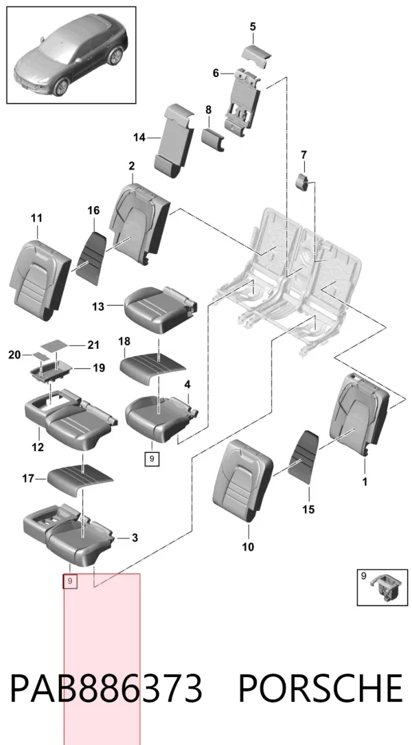  PAB886373 Porsche