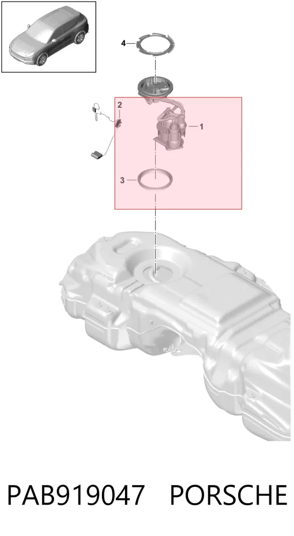  PAB919047 Porsche