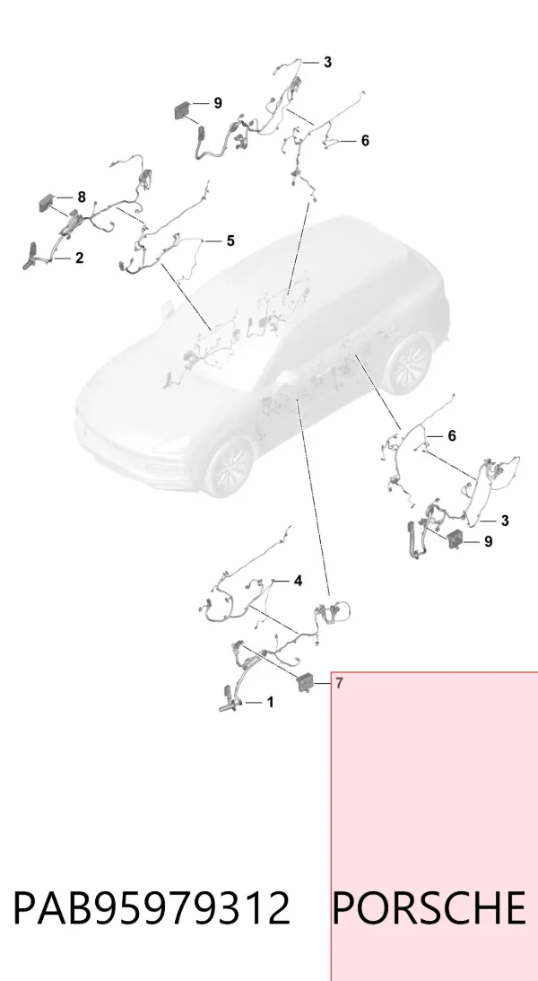  PAB95979312 Porsche