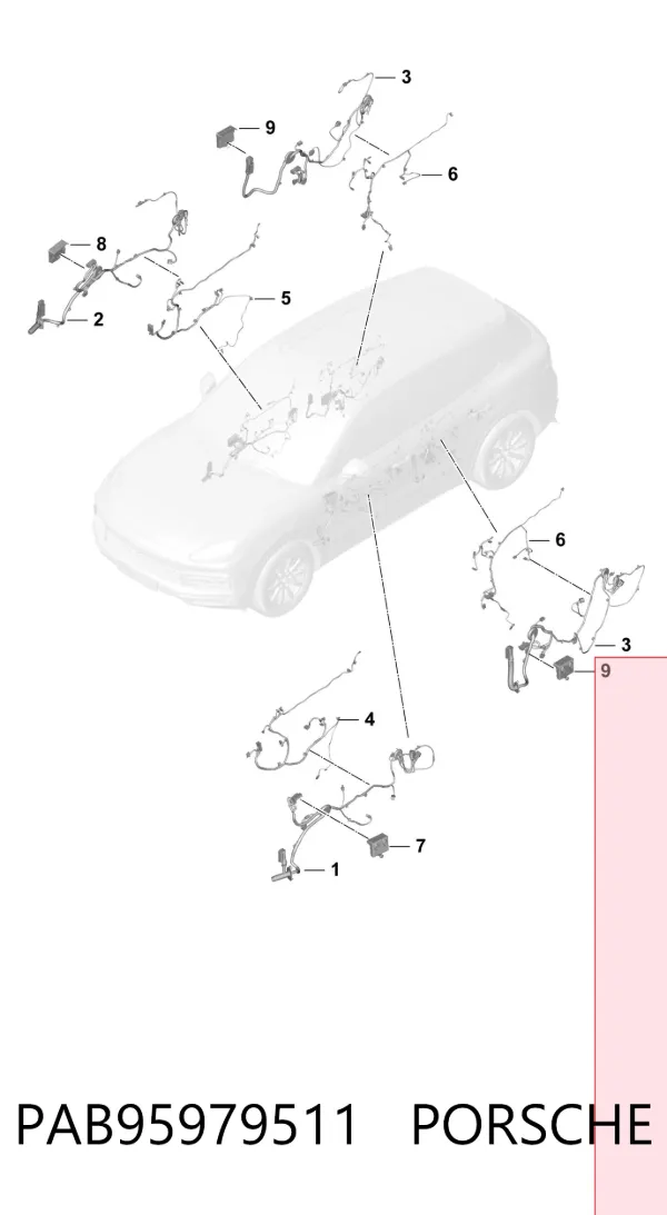  PAB95979511 Porsche