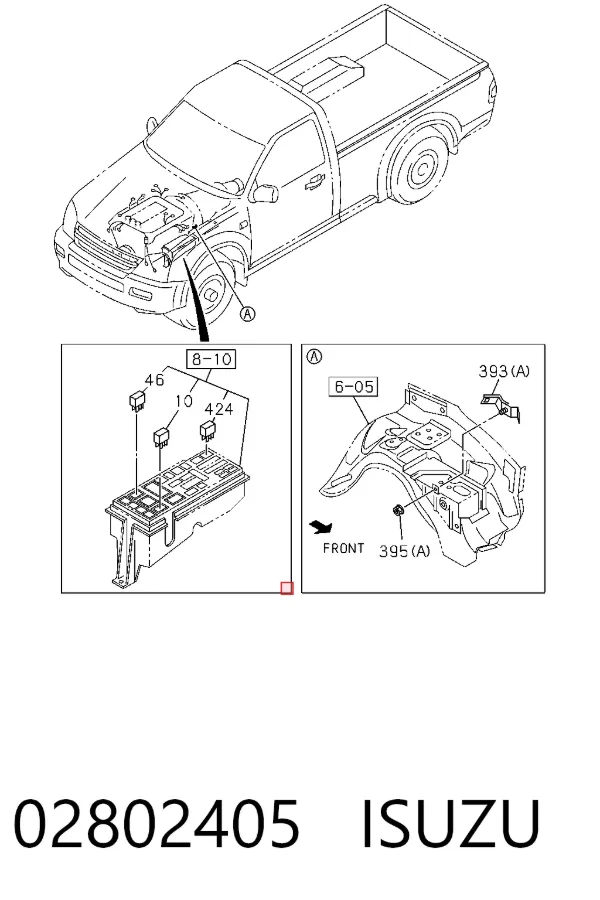 Датчик коленвала 02802405 Isuzu