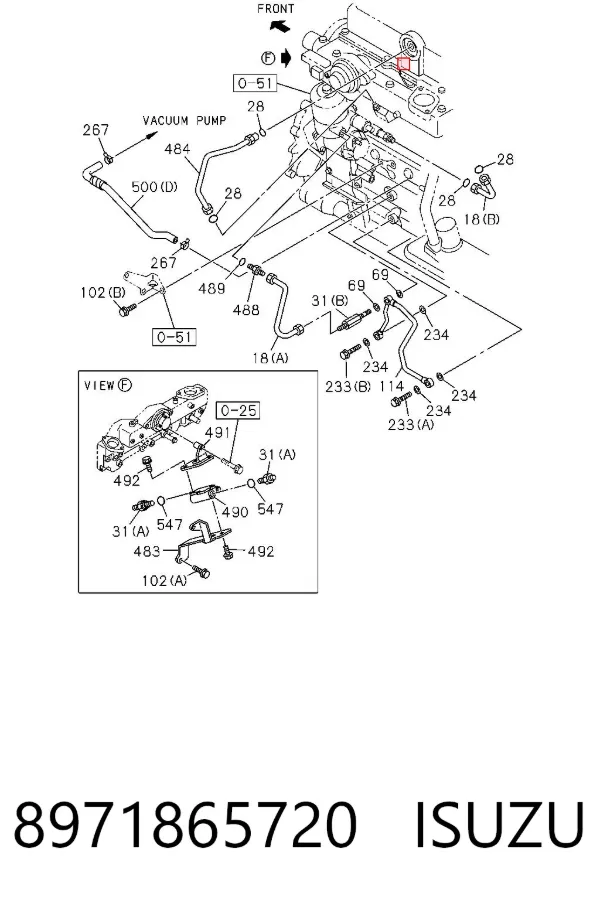  8971865720 Isuzu
