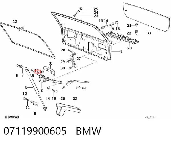  07119900605 BMW