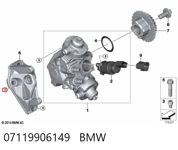  07119906149 BMW