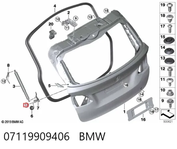  07119909406 BMW