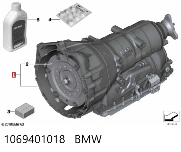 АКПП 1069401018 BMW