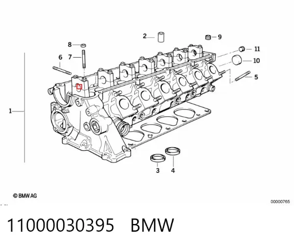ГБЦ 11000030395 BMW