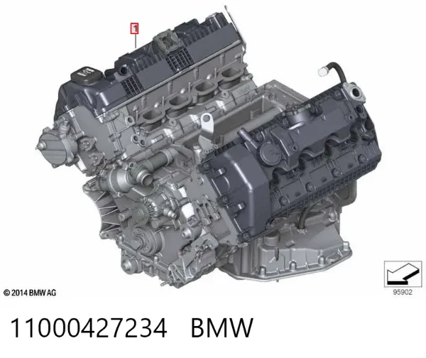 Двигатель 11000427234 BMW