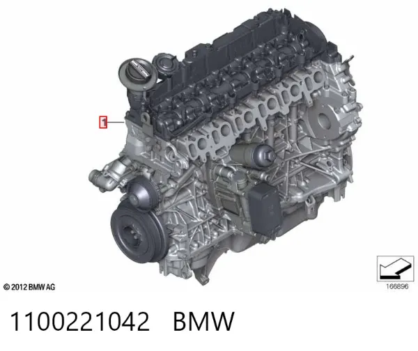Двигатель 1100221042 BMW