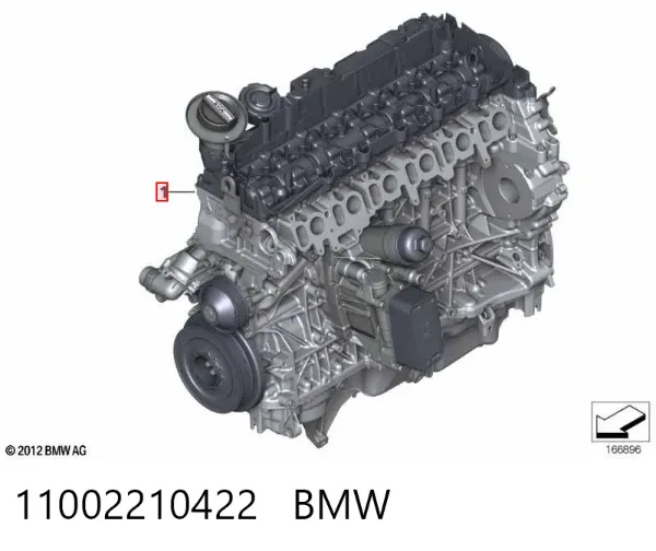 Двигатель 11002210422 BMW