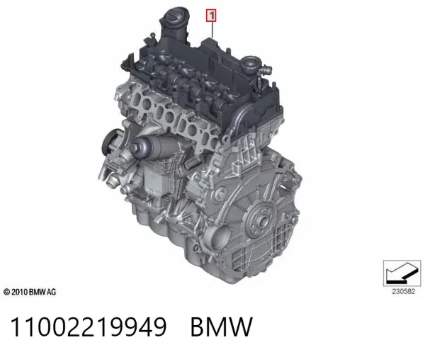 Двигатель 11002219949 BMW