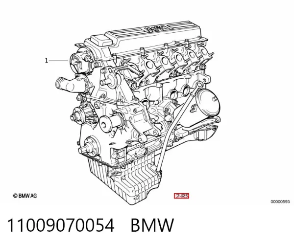 Комплект прокладок 11009070054 BMW