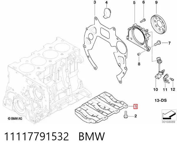  11117791532 BMW
