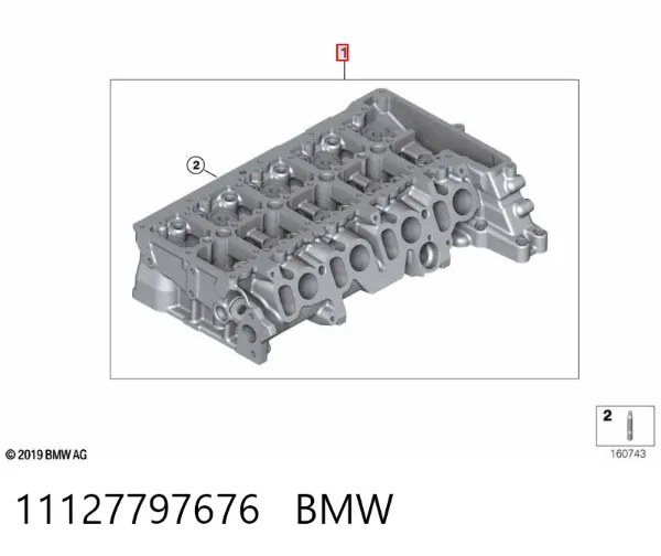 ГБЦ BMW X3 E83