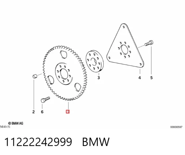 Маховик 11222242999 BMW