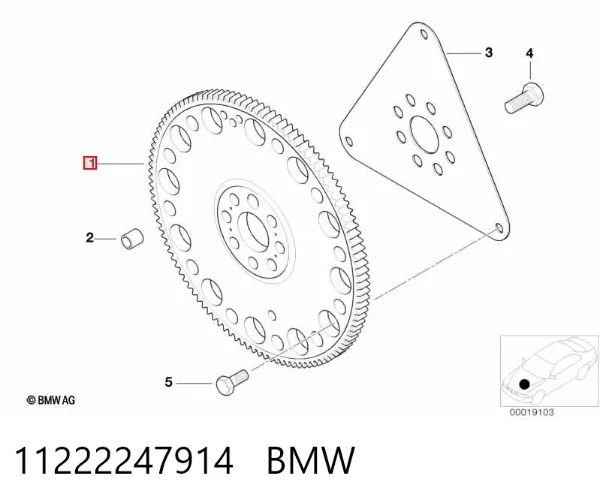 Маховик 11222247914 BMW