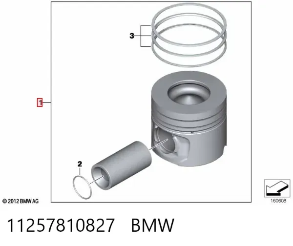  11257810827 BMW