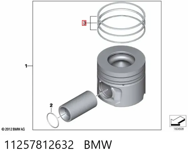  11257812632 BMW