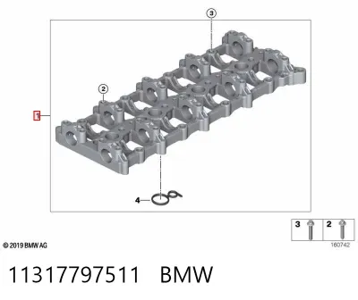 Постель распредвала BMW 11317797511
