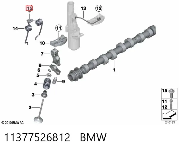  11377526812 BMW