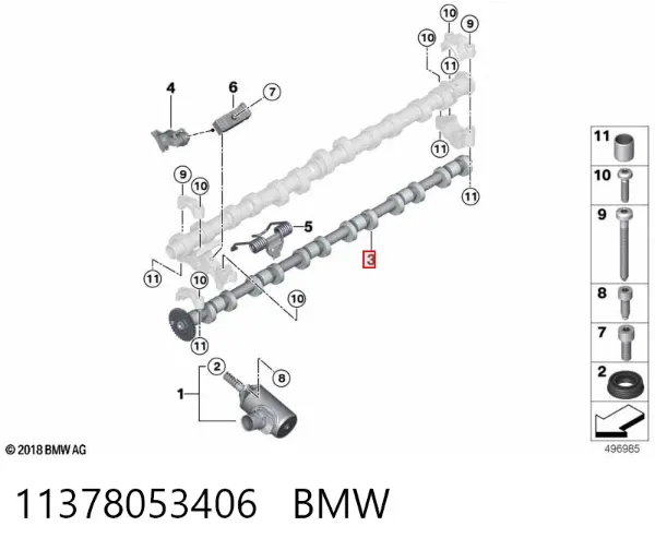  11378053406 BMW