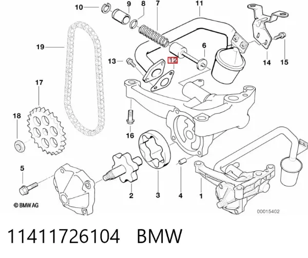  11411726104 BMW