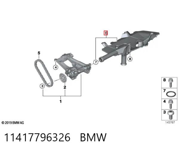  11417796326 BMW