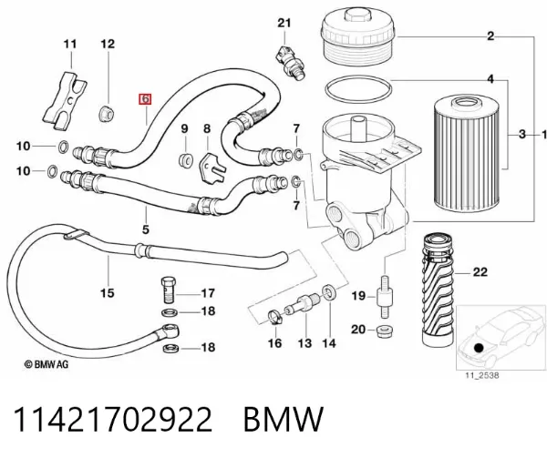  11421702922 BMW