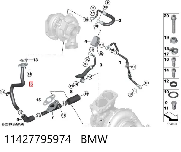  11427795974 BMW
