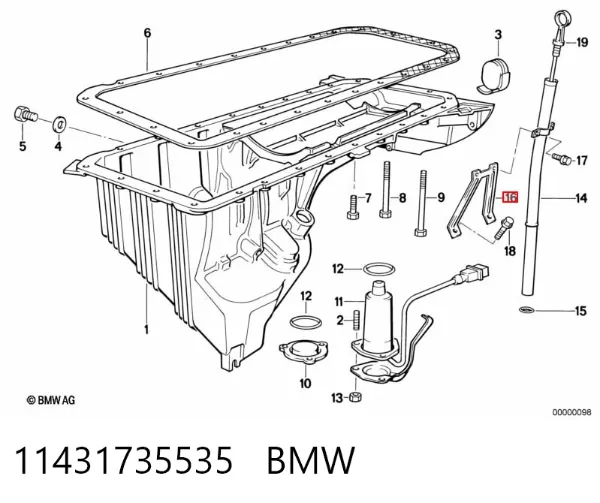  11431735535 BMW