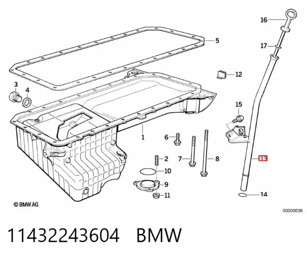  11432243604 BMW