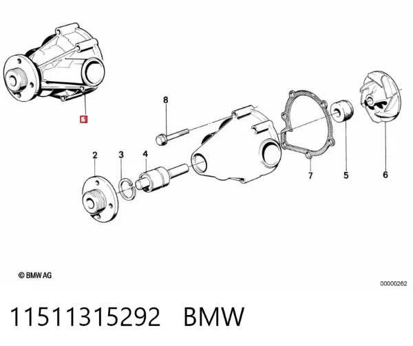 Помпа 11511315292 BMW